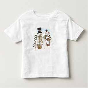 Gingerbread Snowmen T-shirts and Gifts