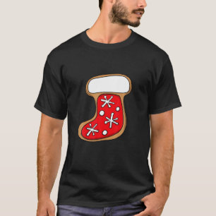Gingerbread Socks Funny Cookies Baking Christmas C T-Shirt