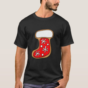 Gingerbread Socks Funny Cookies Baking Christmas C T-Shirt