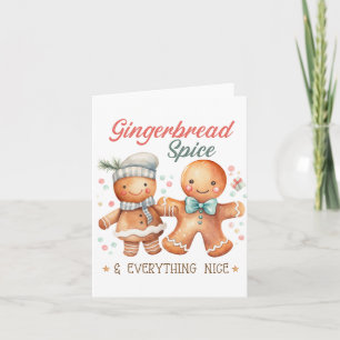 Gingerbread Spice and Everything Nice Invitation