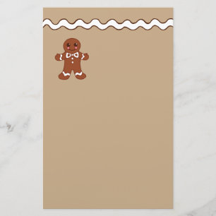 Gingerbread Stationery
