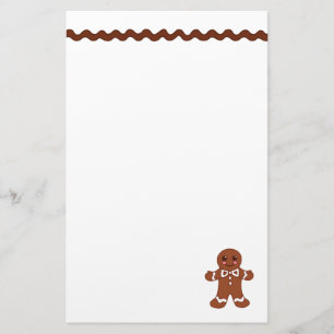 Gingerbread Stationery