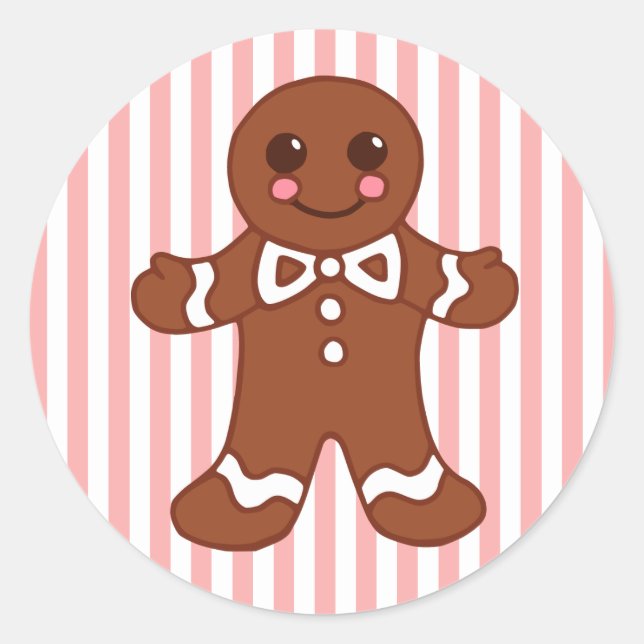 Gingerbread Stickers (Front)
