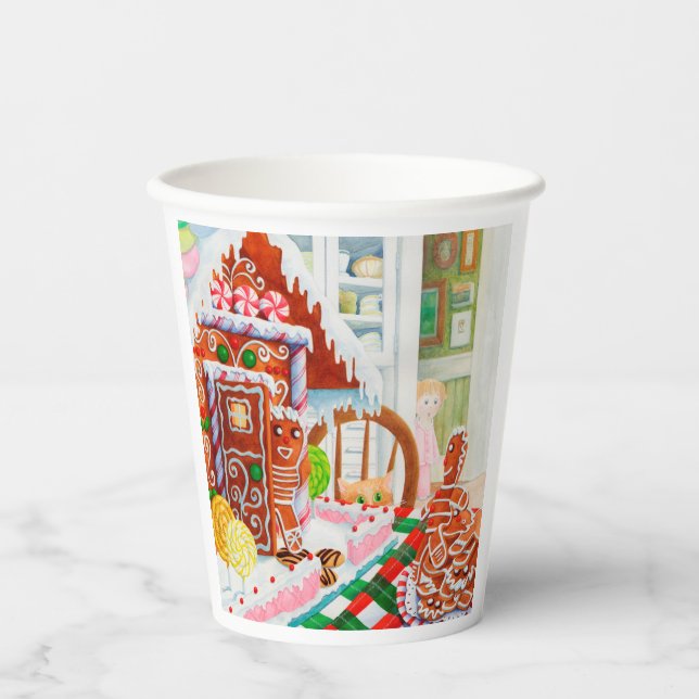 GINGERBREAD SURPRISE Paper Cups (Front)