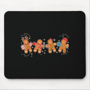 Gingerbread Teacher Holiday For Teacher Staff Chri Mouse Pad