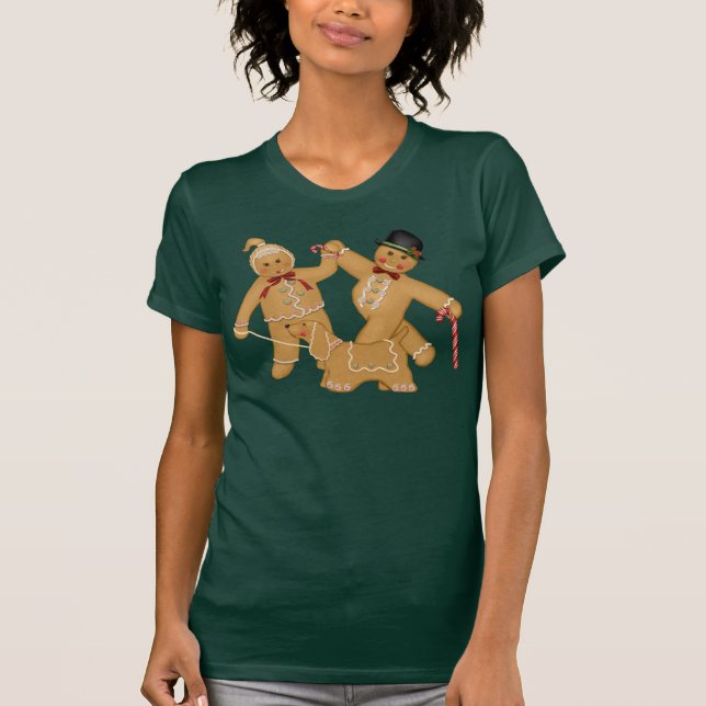 Gingerbread Trio T-Shirt (Front)