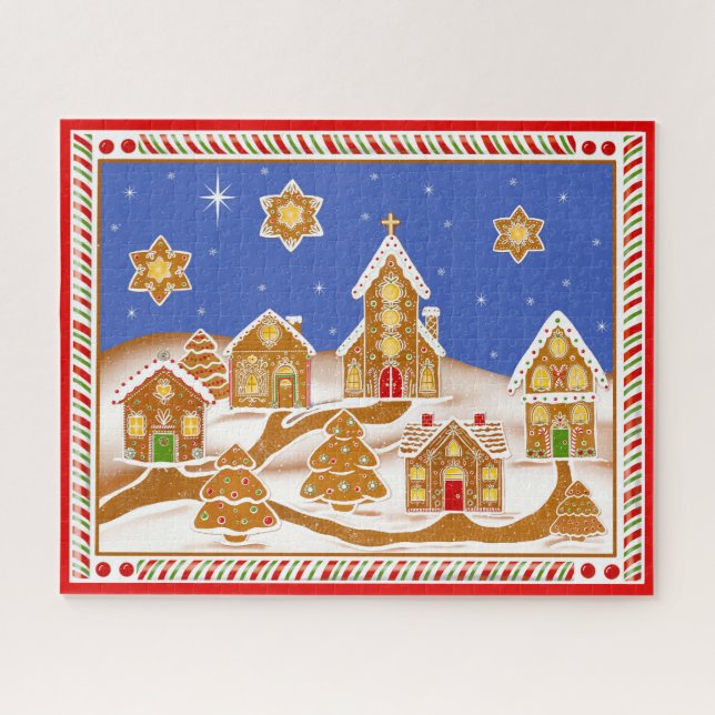 Gingerbread Village Jigsaw Puzzle (Horizontal)