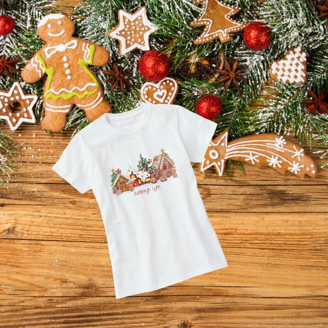 Gingerbread Village T-Shirt (Creator Uploaded)