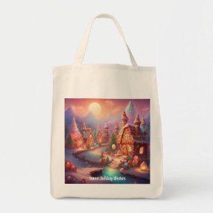 Gingerbread Village Tote Bag