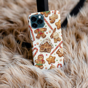 Gingerbread Wonderland Christmas Pattern Festive iPhone 16 Pro Max Case