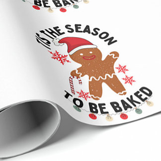 Gingerbread Wrapping Paper