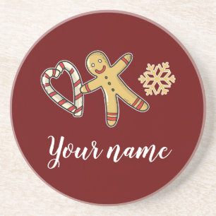 Gingerbreadman Love Coaster