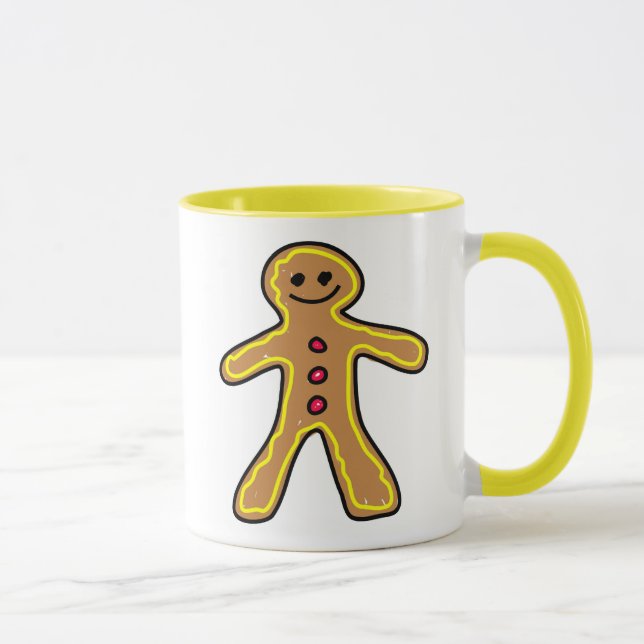 gingerbreadman mug (Right)