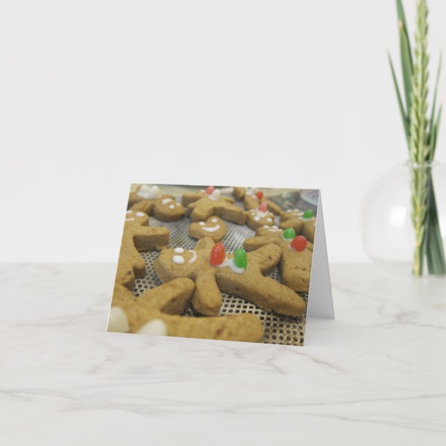 gingerbreadmen holiday card (Front)