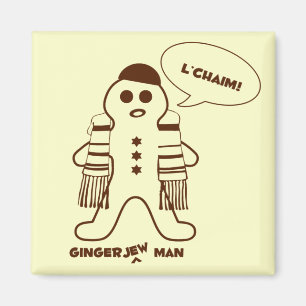 Gingerjew Man Magnet