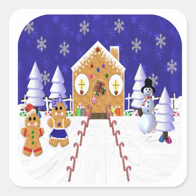 Gingerman Sticker Set (Front)