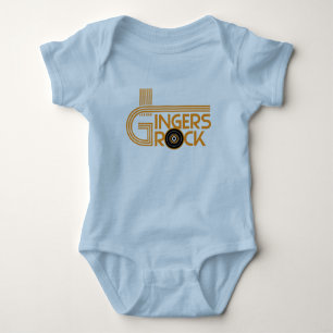 Gingers Rock Baby Bodysuit