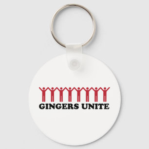 Gingers Unite Key Ring