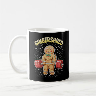 Gingershred Christmas Gingerbread Gym Bodybuilding Coffee Mug