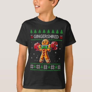 Gingershred Gym Christmas Ugly Sweater Gingerbread