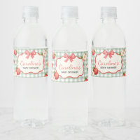Gingham Apple of our Eye Baby Shower