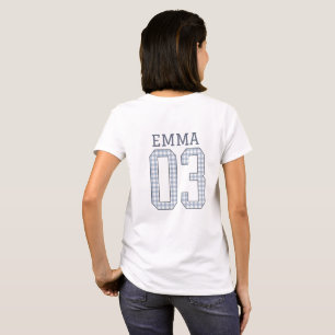 Gingham Back to School Shirt, Teacher Team Shirts, T-Shirt