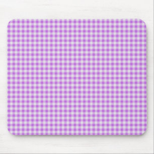 Gingham Background Mouse Pad