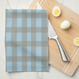 Gingham Blue Tea Towel