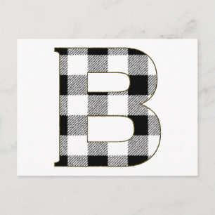 Gingham Check B Postcard