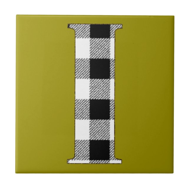 Gingham Check I Tile (Front)