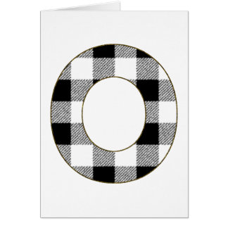 Gingham Check O
