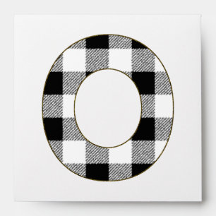 Gingham Check O Envelopes