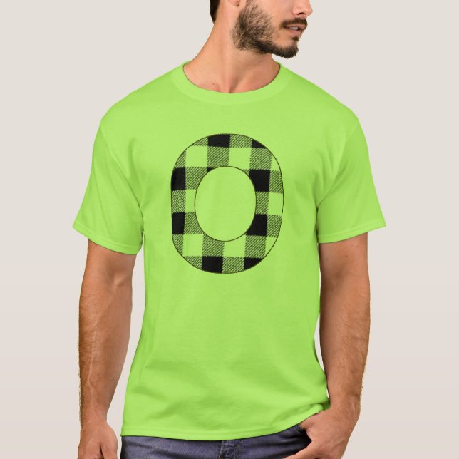 Gingham Check O T-Shirt (Front)