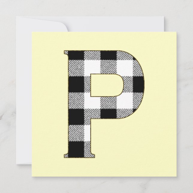 Gingham Check P (Front)