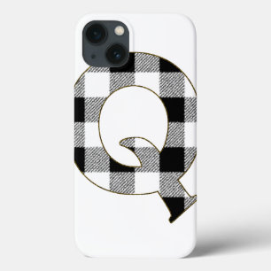 Gingham Check Q iPhone 13 Case