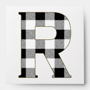 Gingham Check R Envelope