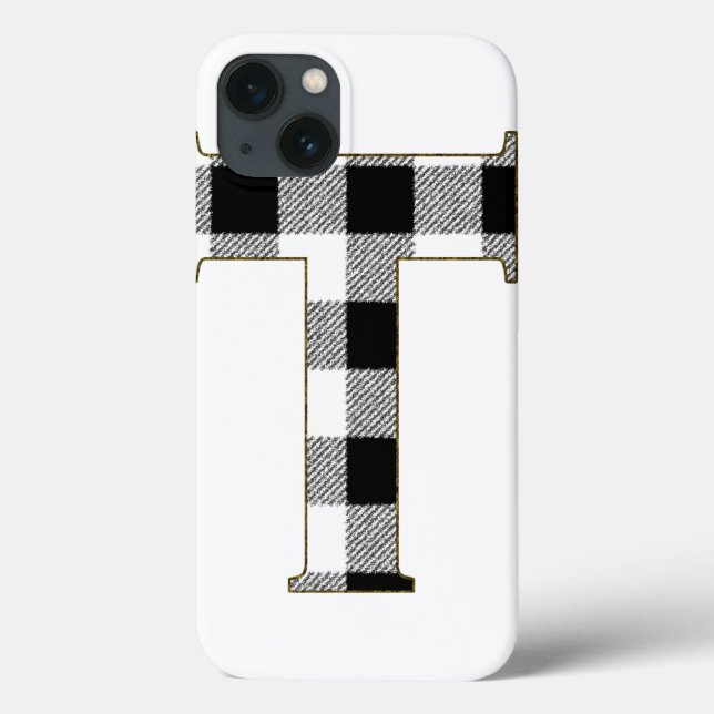 Gingham Check T Case-Mate iPhone Case (Back)