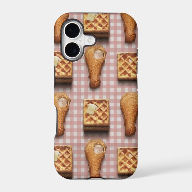 gingham chicken waffles (Back)
