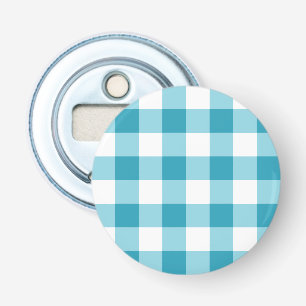 Gingham Pattern Bottle Opener