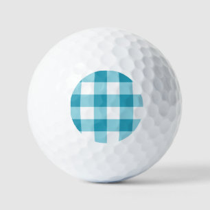 Gingham Pattern  Golf Balls