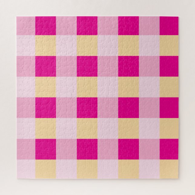 Gingham Pattern  Jigsaw Puzzle (Vertical)
