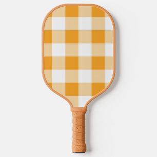 Gingham Pattern Pickleball Paddle