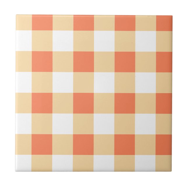 Gingham Pattern Tile (Front)