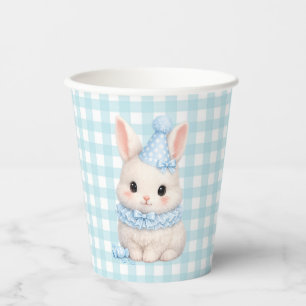 Gingham Some Bunny Is Having a Birthday Paper Cups