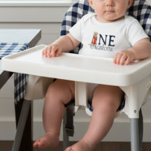 Gingham Wild One Golden Retriever 1st Birthday