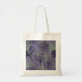Gingko biloba: abstract vintage pattern. tote bag