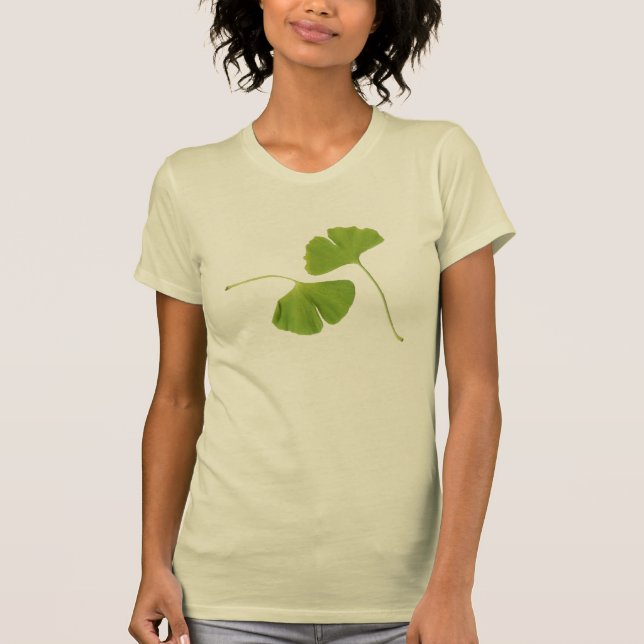 Gingko Elegance  T-Shirt (Front)