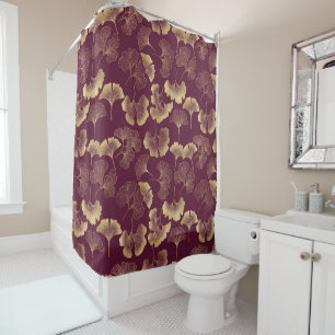 Gingko Leaves Shower Curtain