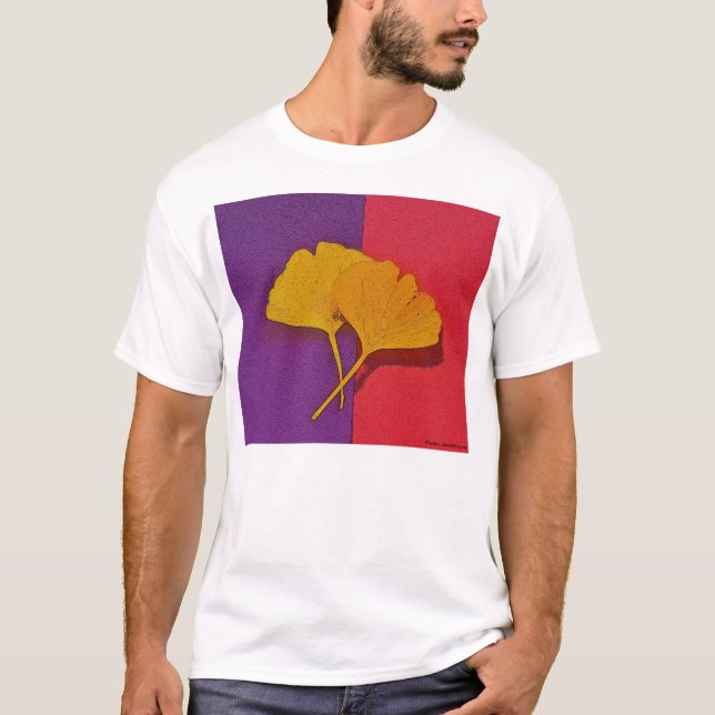 Gingko Leaves T-shirt (Front)