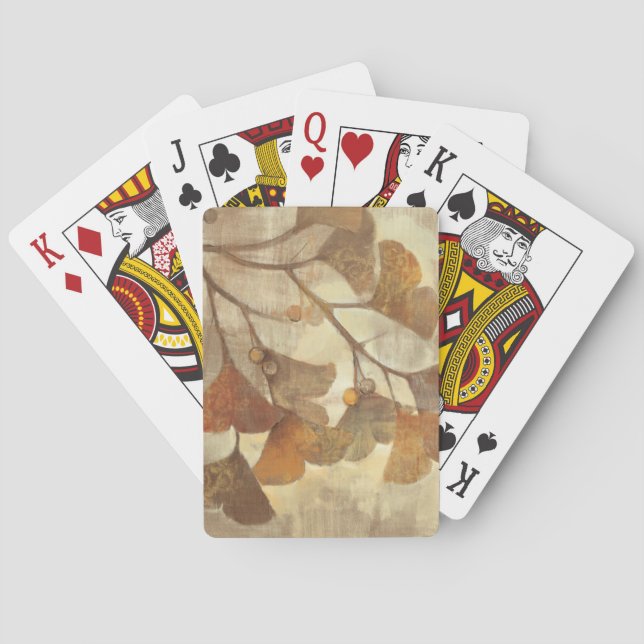 Gingko Playing Cards (Back)